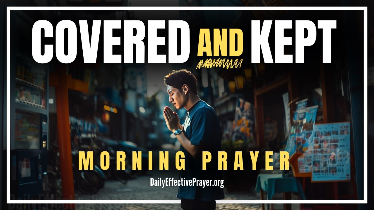 You're Covered By God&rsquo;s Hand Today (PROTECTED) | Blessed Morning Prayer To Start Your Day With God