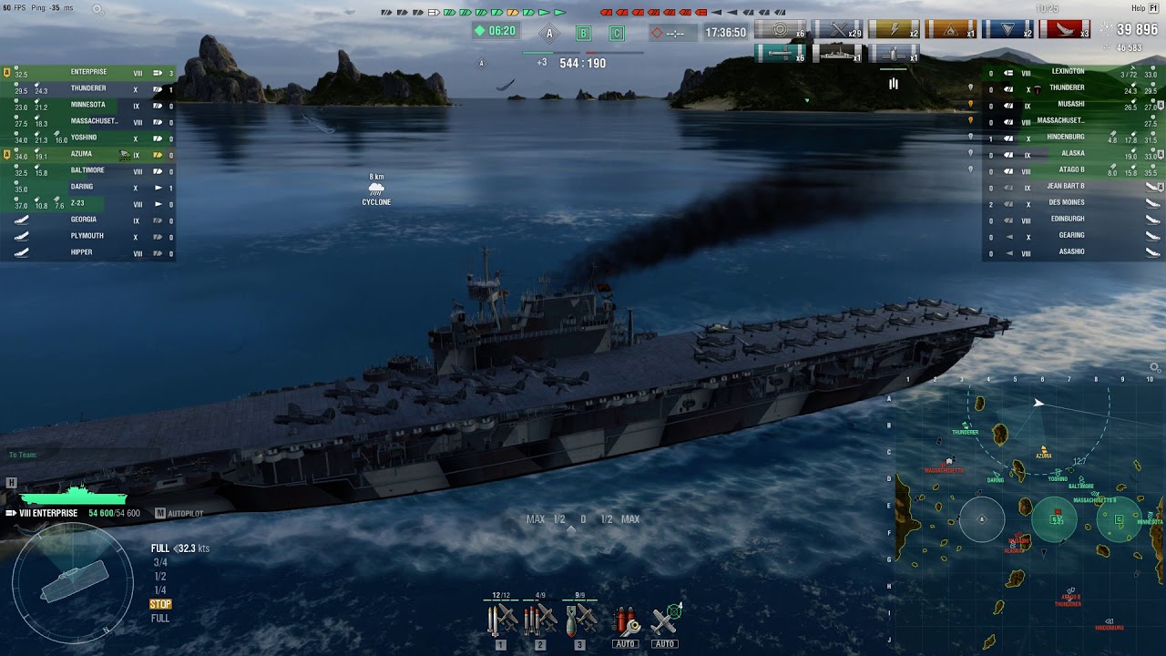WoWs Replay. Enterprise can do what it want's, when it wants and where it wants. Also #Crossdrops