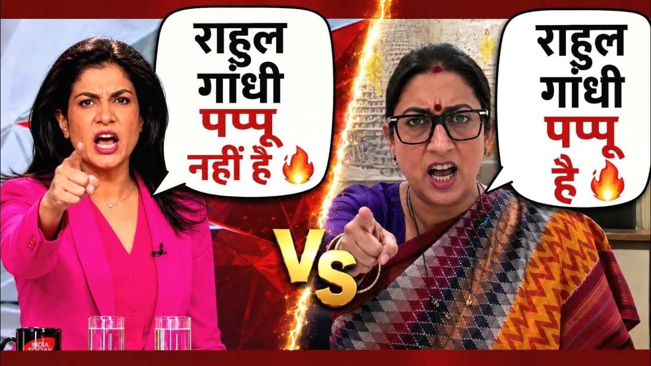 Anjana Om Kashyap ने Smriti Irani की हेकड़ी निकाल दी 🔥 Anjana Roast Smriti Irani🔥