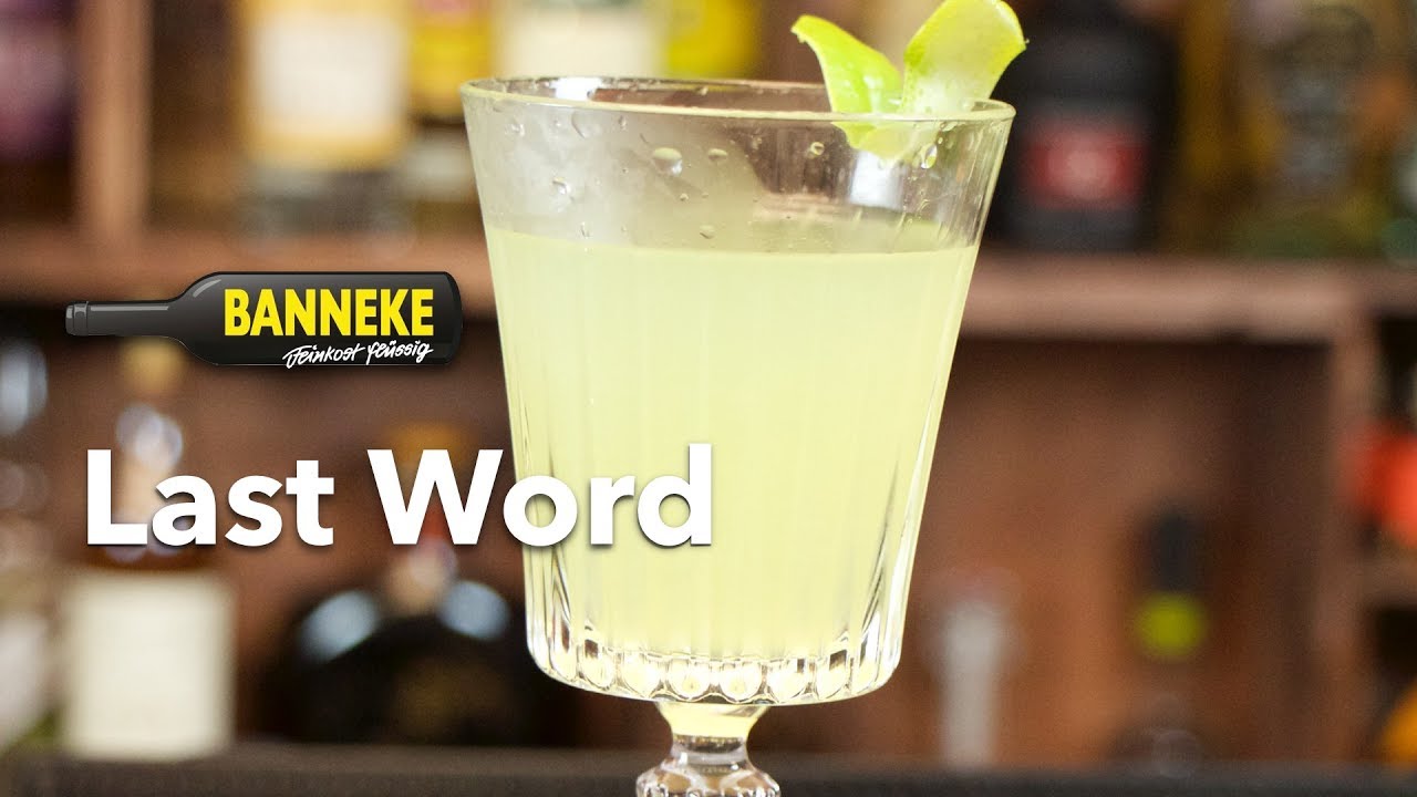 Last Word - Gin Cocktail mixen - Schüttelschule by Banneke