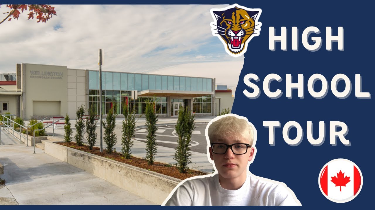High School Tour Nanaimo: Wellington Secondary School 🇨🇦 Sch&uuml;leraustausch Kanada 2021