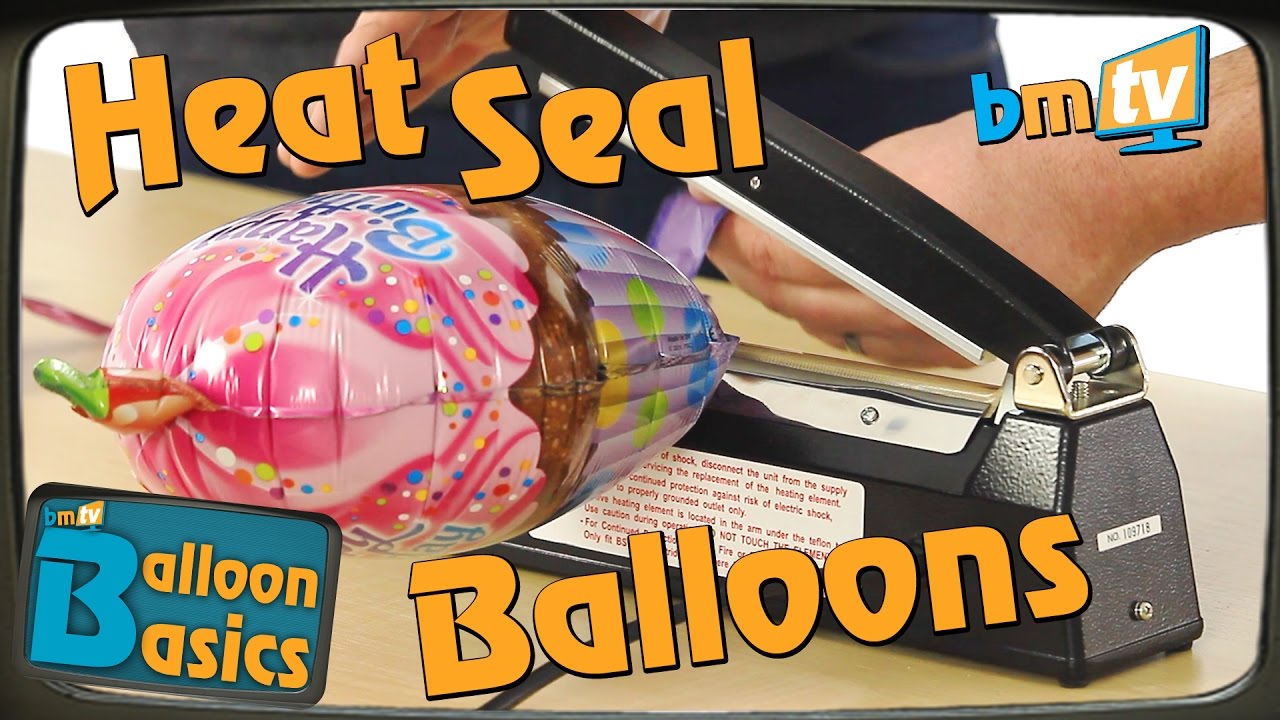 How to Heat Seal a Foil Balloon - Balloon Basics 13