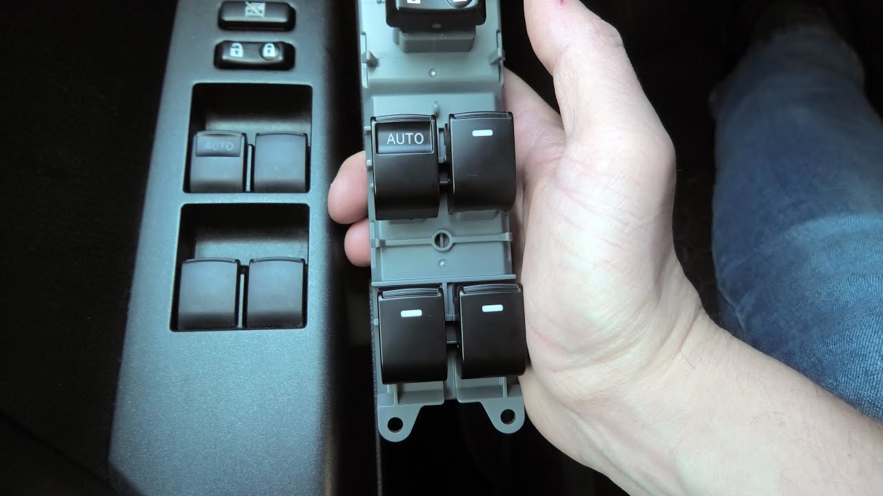 Toyota RAV4 (2013-2018): Illuminated Power Window Switch Install. Driver And Passenger Doors.