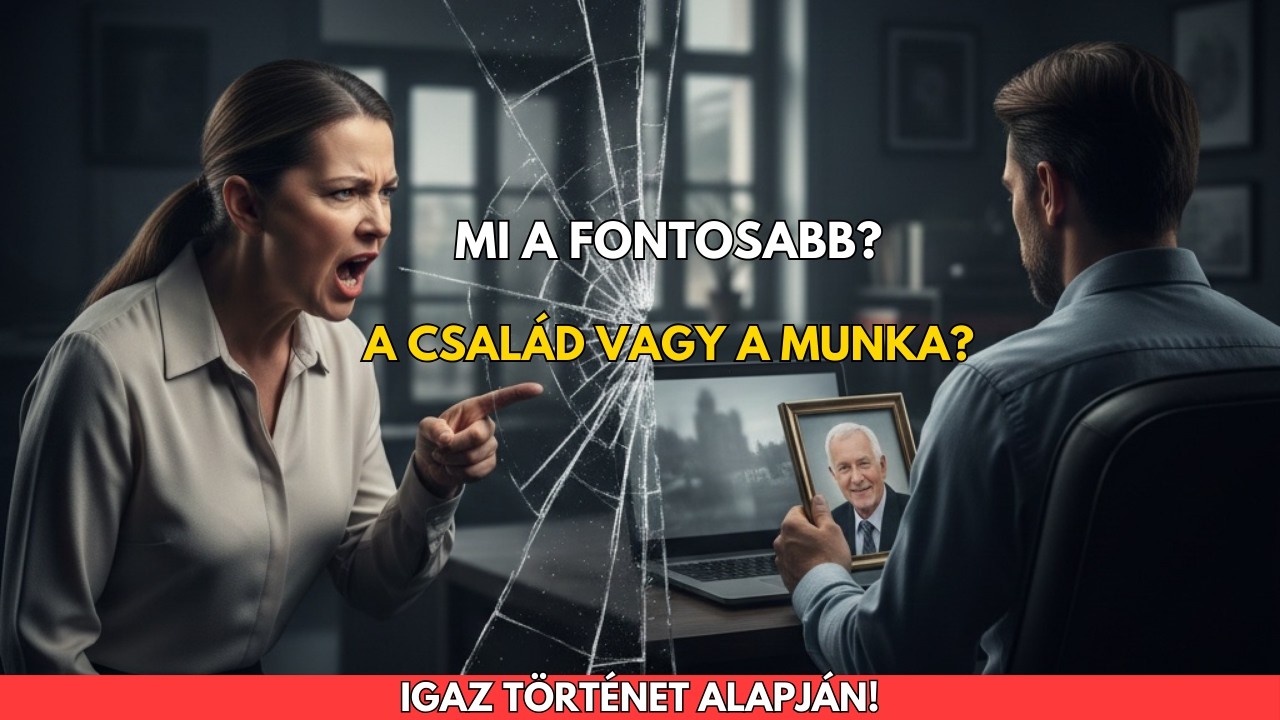 A főnököm közölte: 
