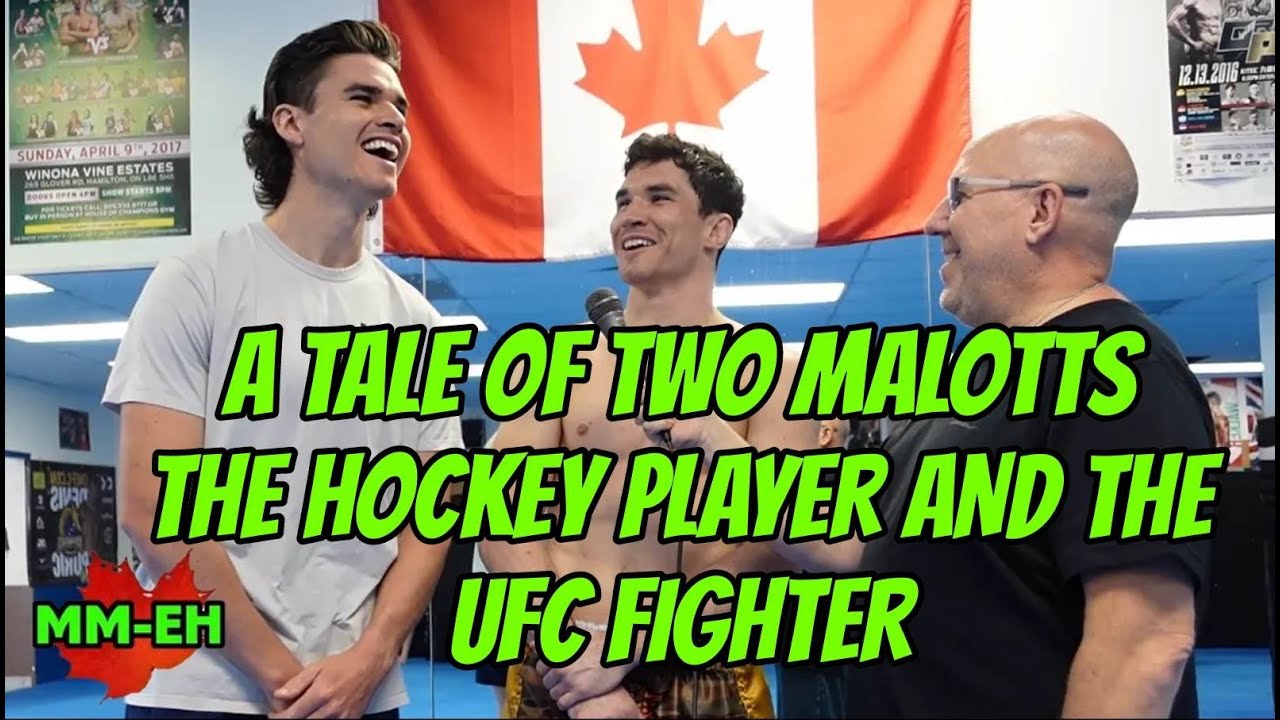 A Tale of Two Brothers - Mike Malott and Jeff Malott - The Hockey Player and the UFC Fighter