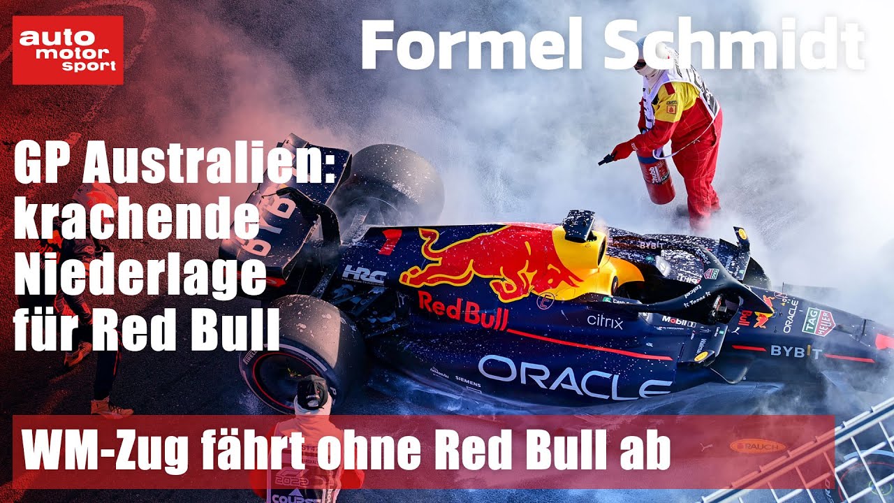 WM-Zug f&auml;hrt ohne Red Bull ab! Formel Schmidt zum GP Australien 2022