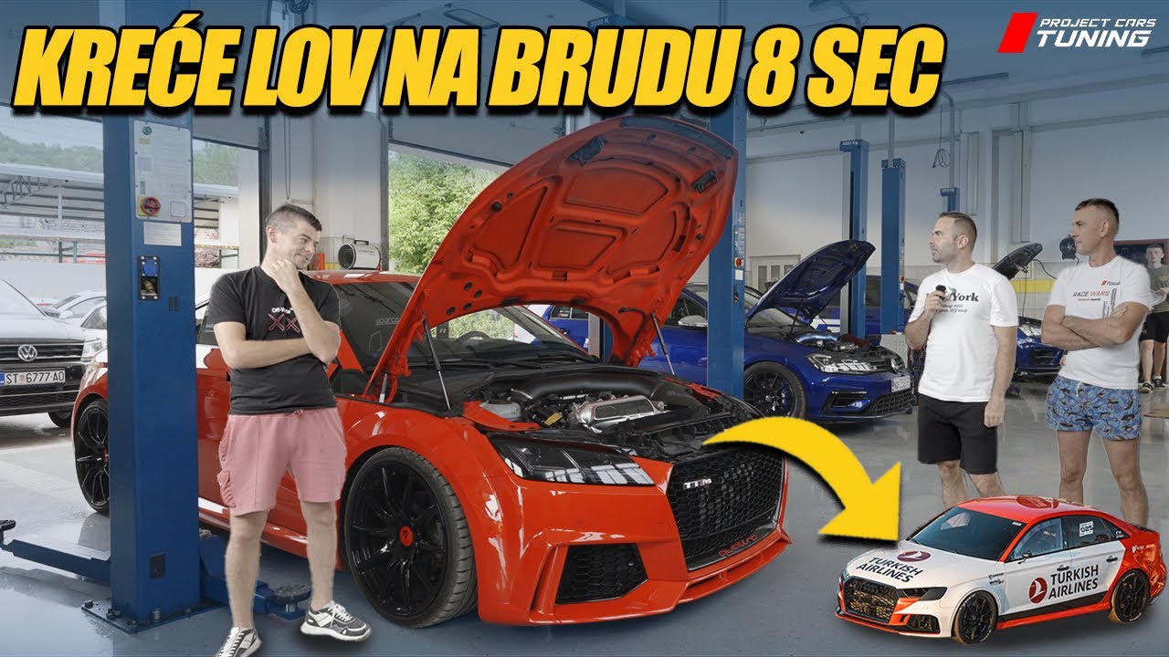 Stigao full frame kit 1100 konja za Teov TTRS | Dojmovi sa Race Wars-a