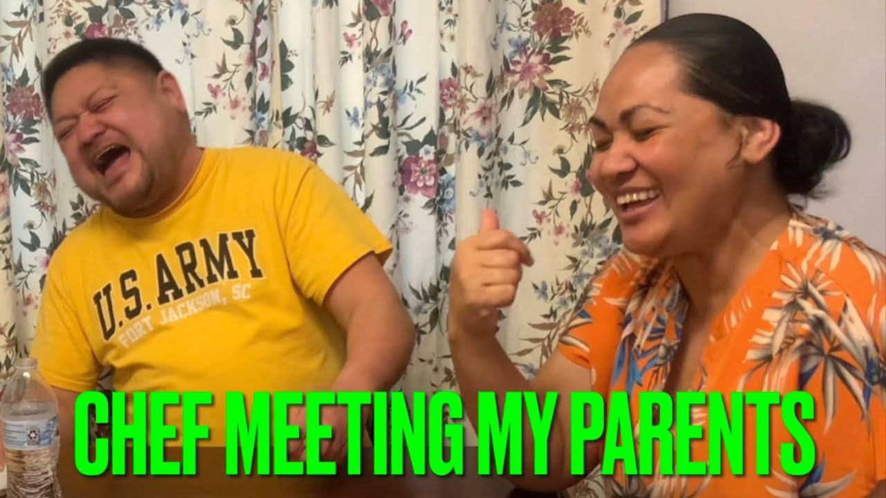 CHEF MEETING MY PARENTS # BREAD RECIPE BELOW THE VIDEO #LAUGHTER # LOVE # FAMILY #STORY PART 1