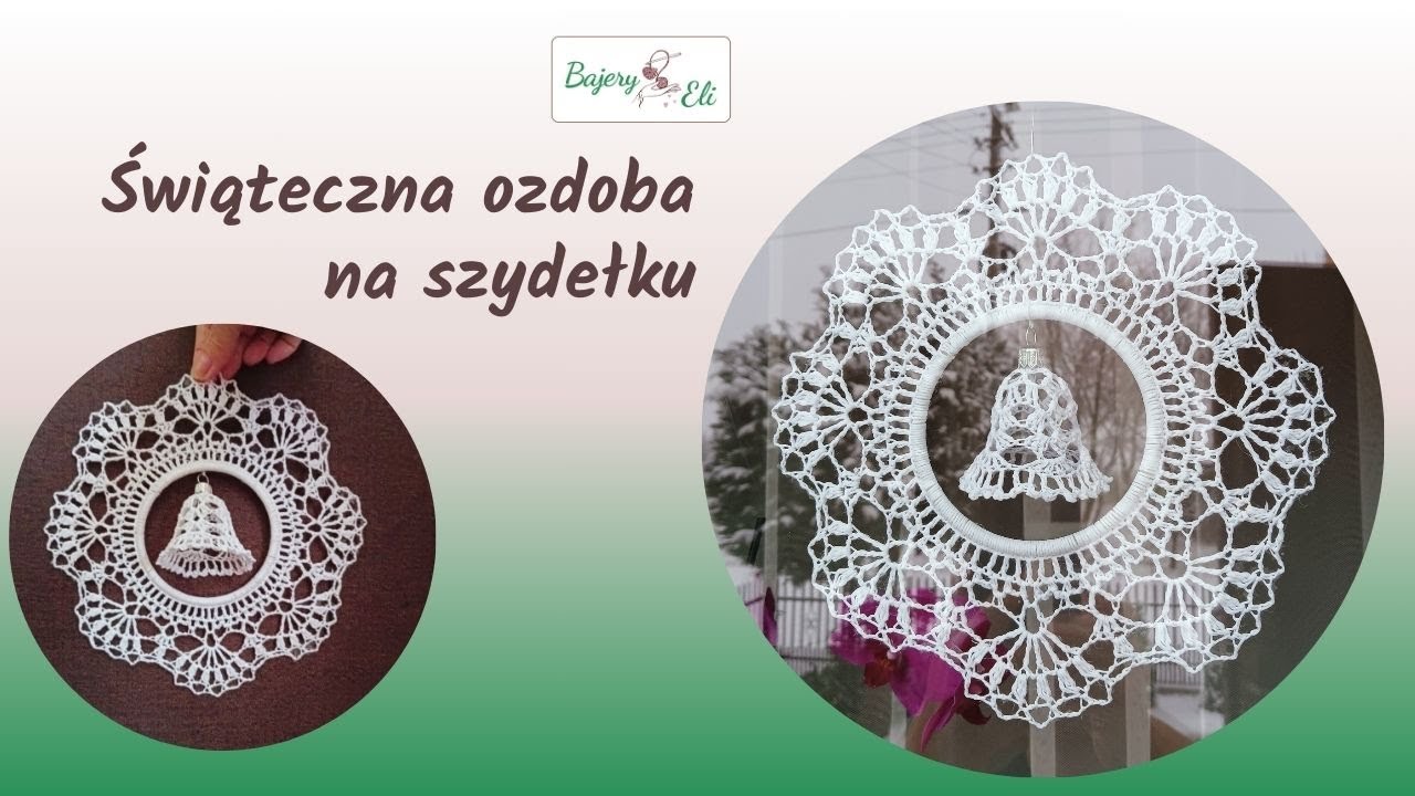 #szydełkowaniebajeryeli Świąteczna Ozdoba Zawieszka/ Christmas Decorations