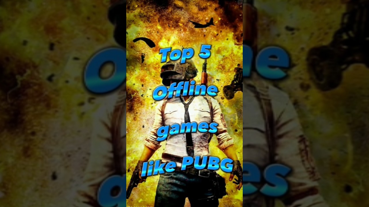 Top 5 offline games like PUBG 🎮 #shorts #battleroyalegame