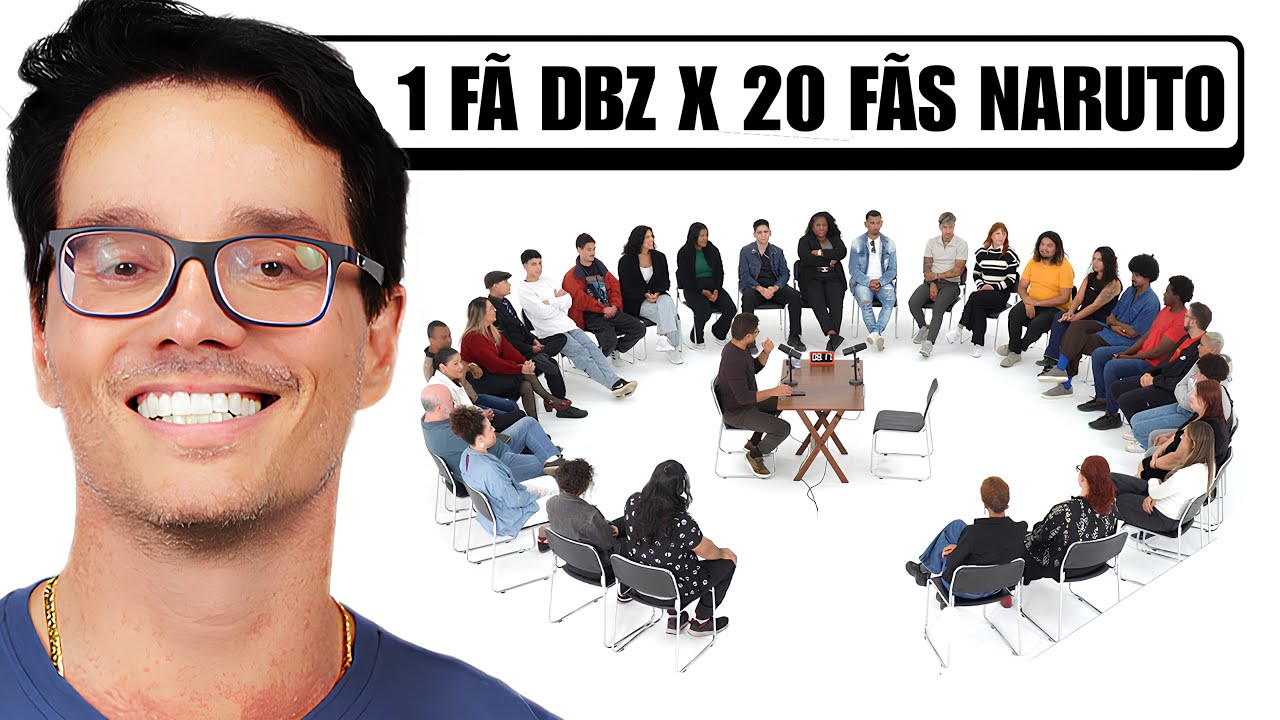 1 FÃ DE DRAGON BALL X 20 FÃS DE NARUTO ft. PETER JORDAN (EI NERD)