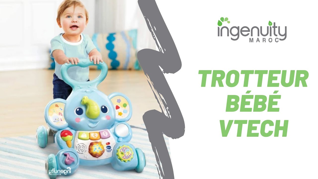 Trotteur B&eacute;b&eacute; VTech - Ingenuity Maroc