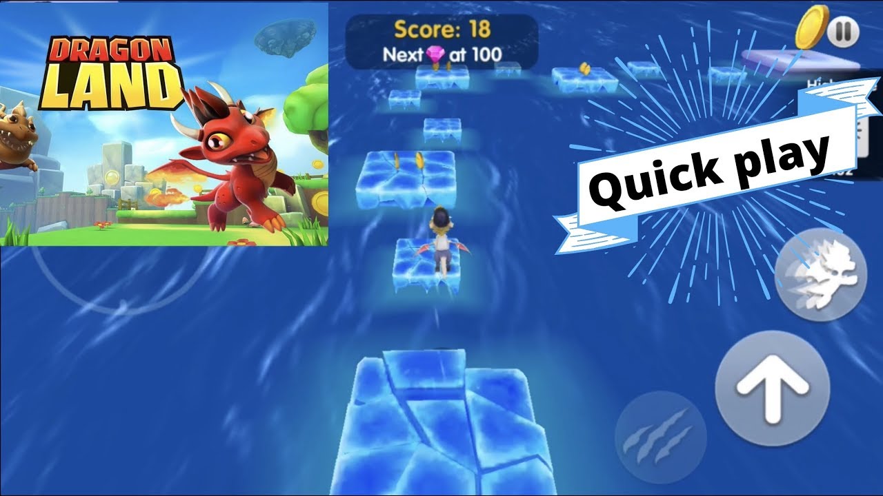 Dragon Land Quick Play 3D IOS Gameplay