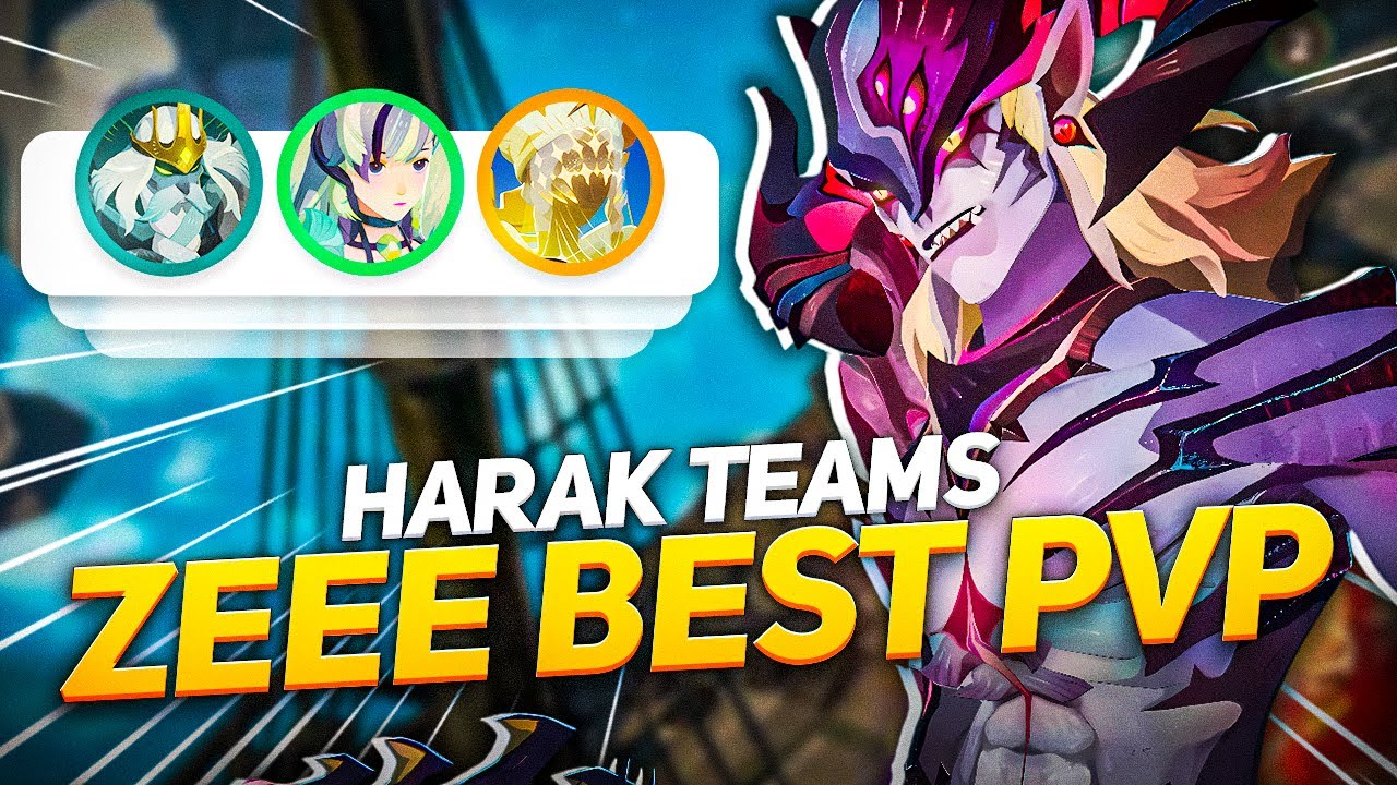 Zeee Best PvP Teams for Harak!!!【AFK Journey】