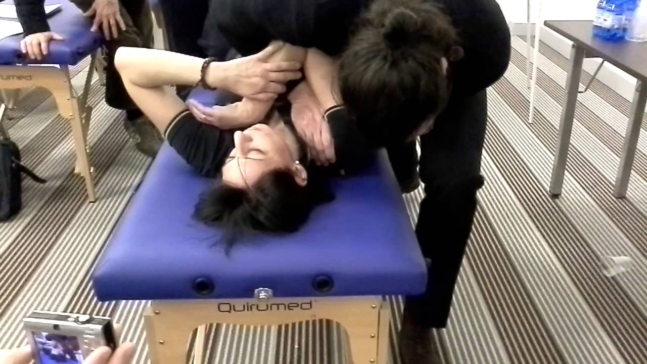 Thrust Scapolo-omerale - Chiropractic Manipulation