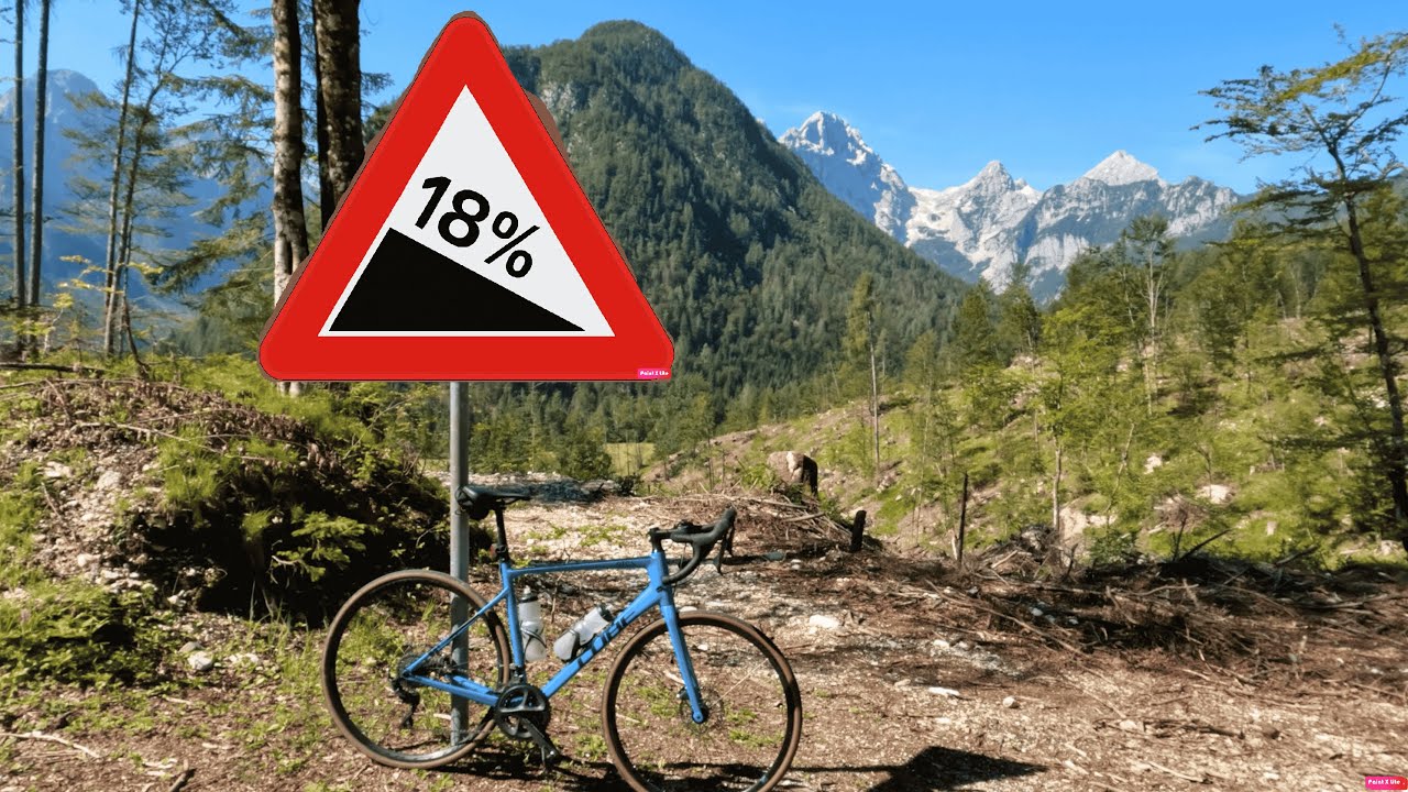 18 % stúpania a epické výhľady! Slovinsko na cestnom bicykli.