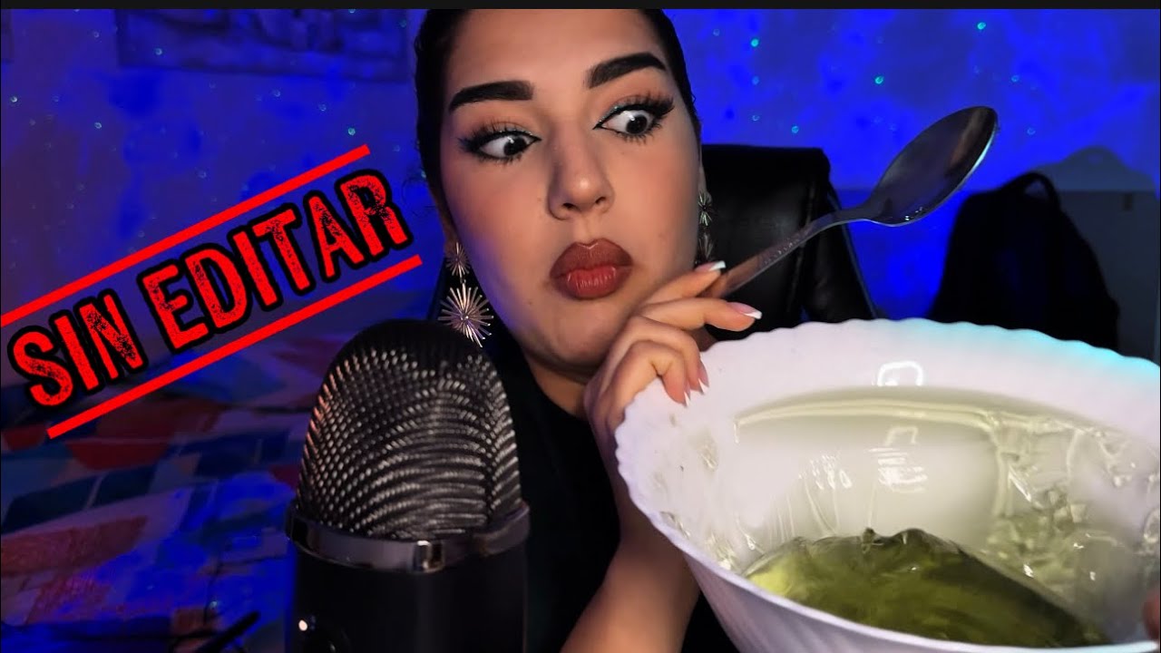 ASMR SIN EDITAR💀 Charlamos y como Gelatina