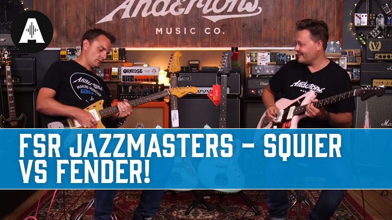Fender vs Squier Jazzmaster Shootout!