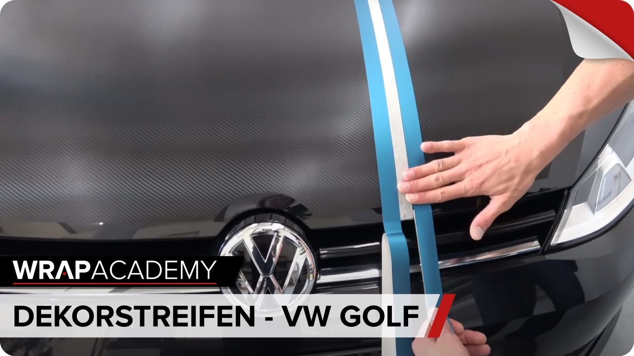 Dach & Motorhaube - Dekorstreifen - VW Golf