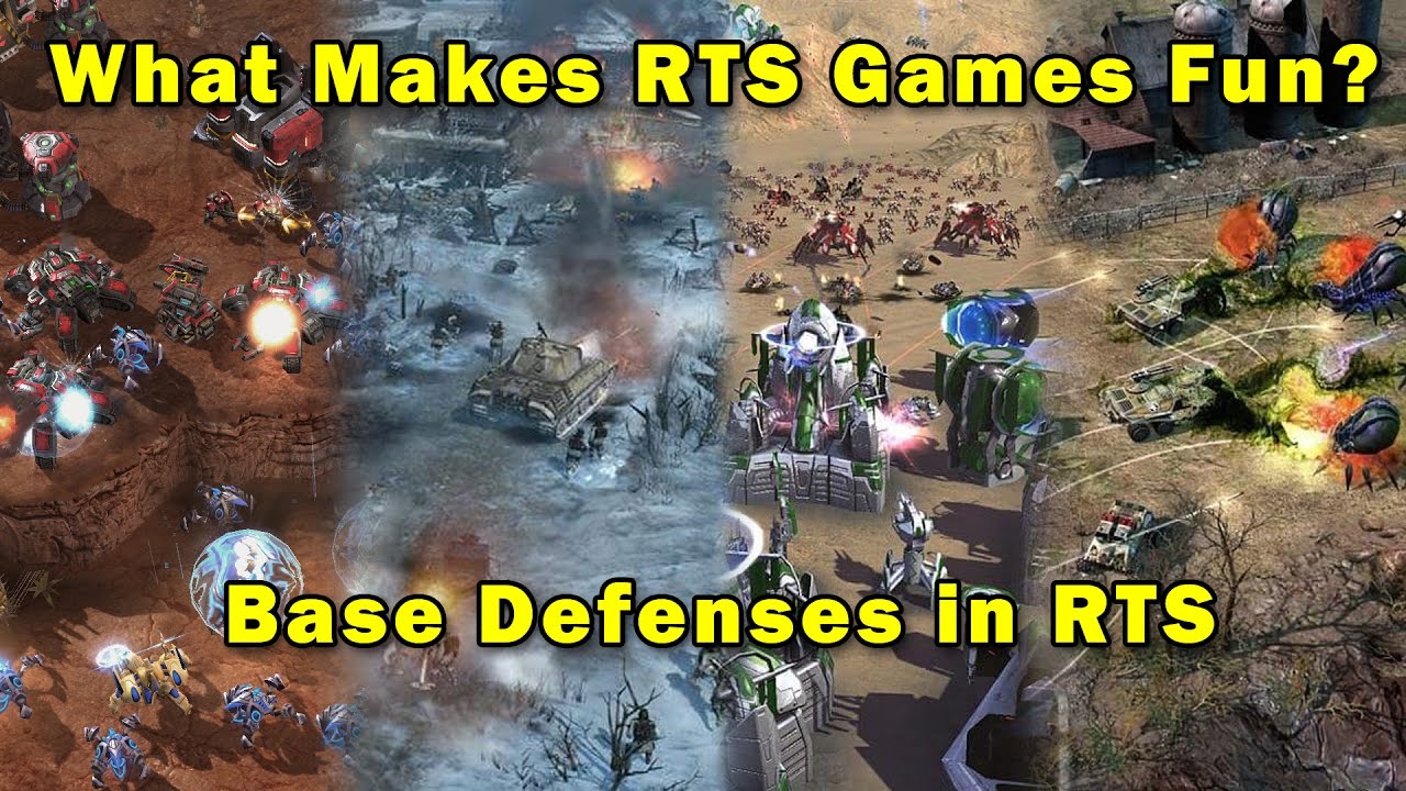 What Makes RTS Games Fun: Base Defenses in RTS