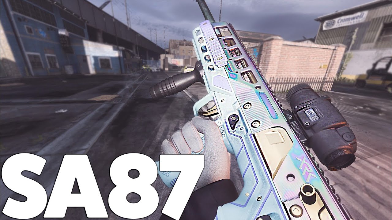 THIS class turns the SA87 into an AR on steroids!! - WARZONE
