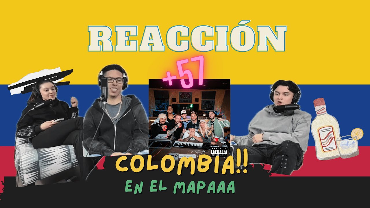 REACCIONANDO A +57 - KAROL G, FEID , MALUMA , DFMZ, RYAN CASTRO, BLESSED, J BALVIN / EL MEJOR???