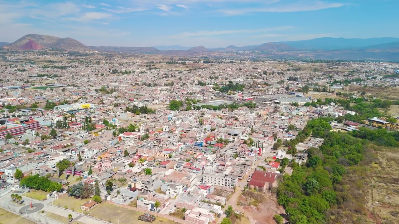 Explorando desde las alturas: Calles de Ciudad Hidalgo