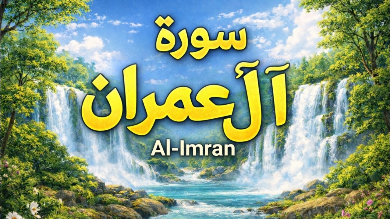 سورة آل عمران كاملة بصوت خاشع يهز القلوب | الشيخ أحمد العجمي | Surah Al-Imran Full