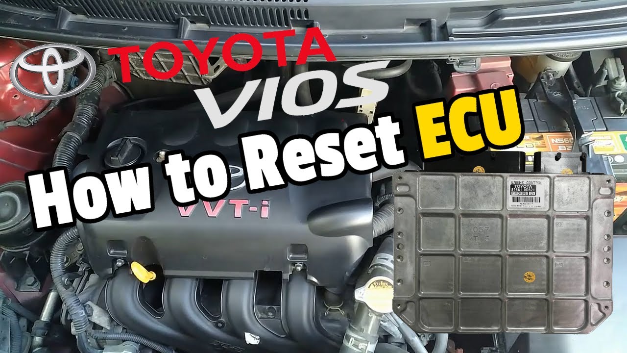 TOYOTA VIOS How To Reset ECU | TOYOTA IDLE RELEARN