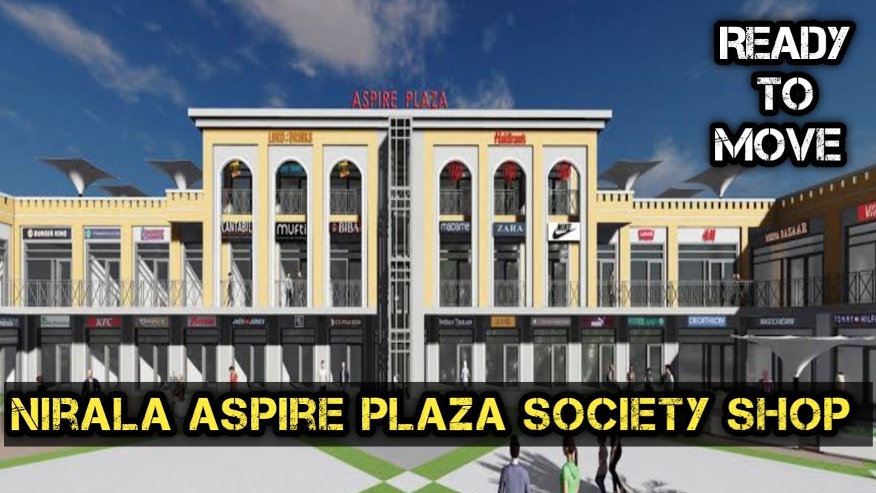 Nirala Aspire Plaza || Shop For Sale || Noida Extension sector 16B