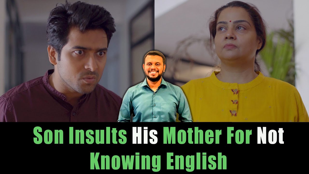 Son Insults His Mother For Not Knowing English | Nijo Jonson | Motivational Video