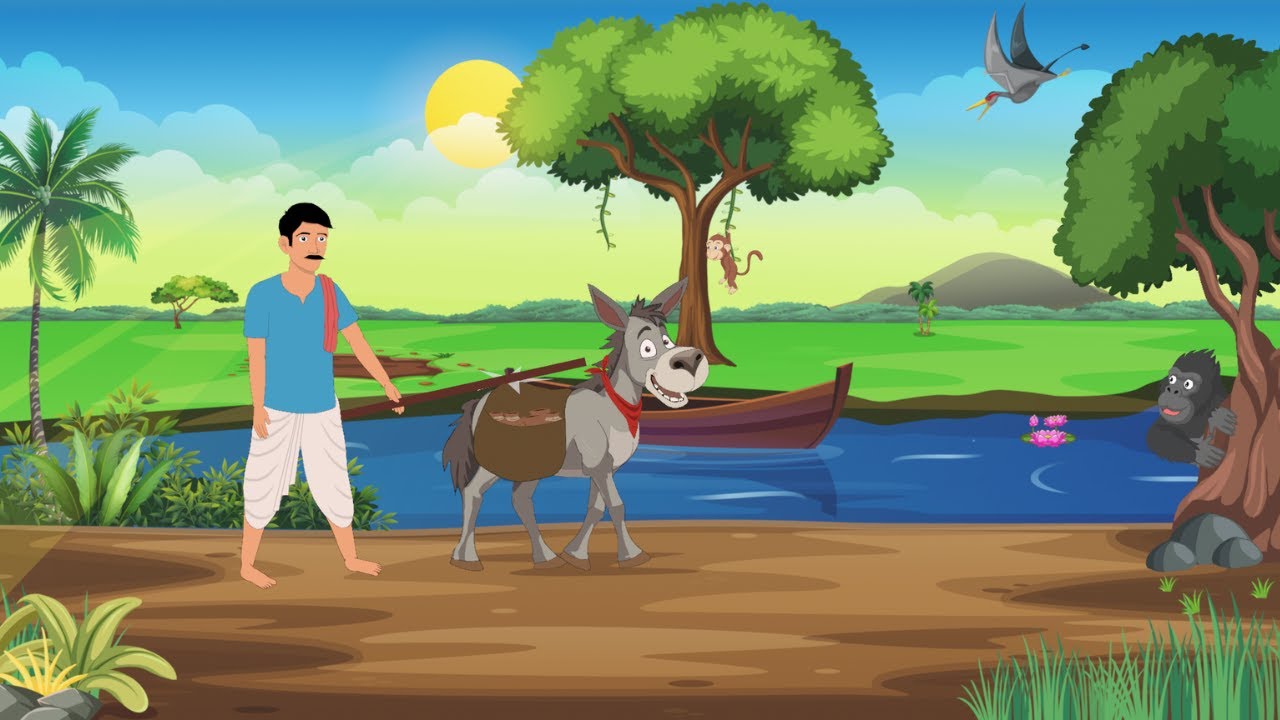 भाग्यशाली कुम्हार और विचित्र गधा | Hindi Story | Hindi Kahani | Moral Stories 