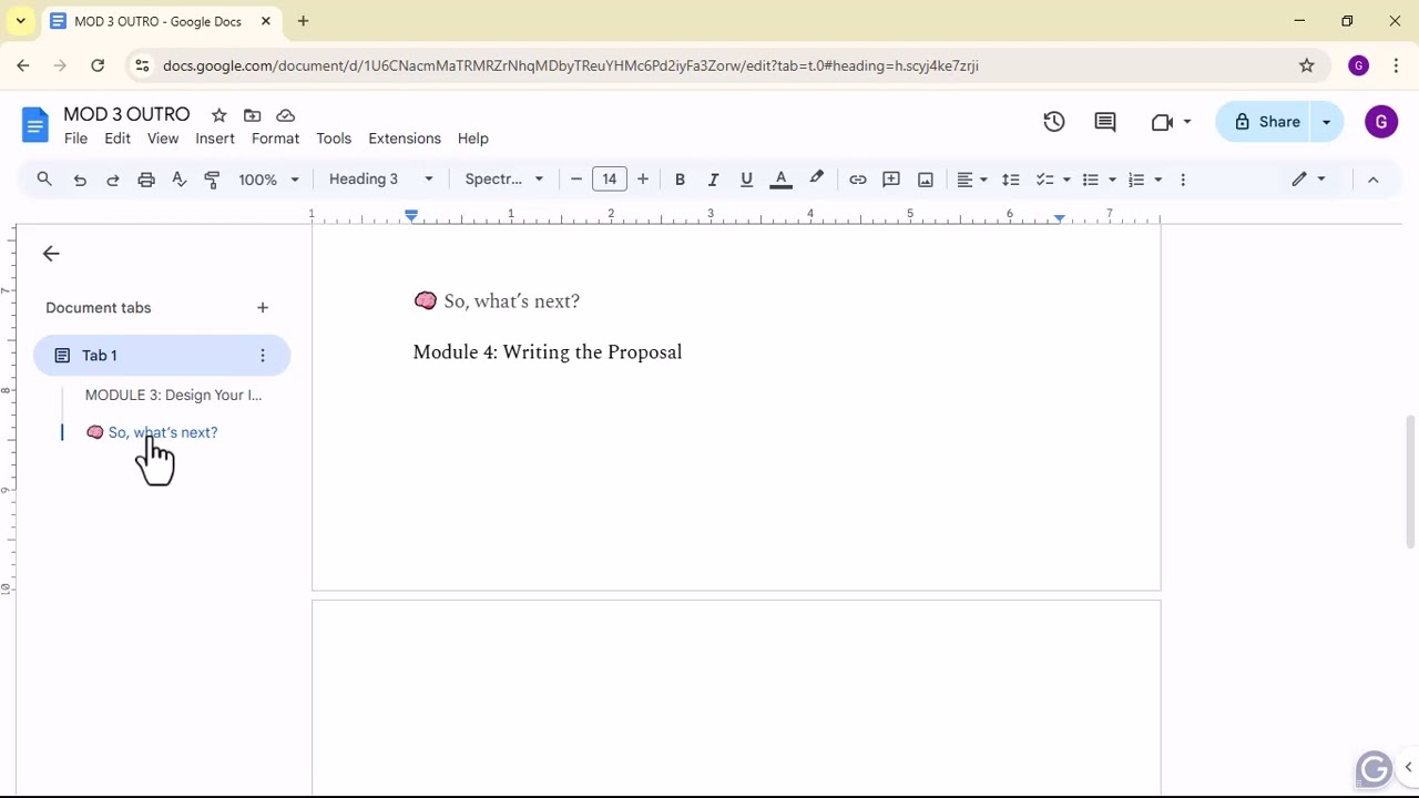 GT MOD 3 CONCLUSION | How to Design a Fundable Project Idea | Grant Writing for Beginners