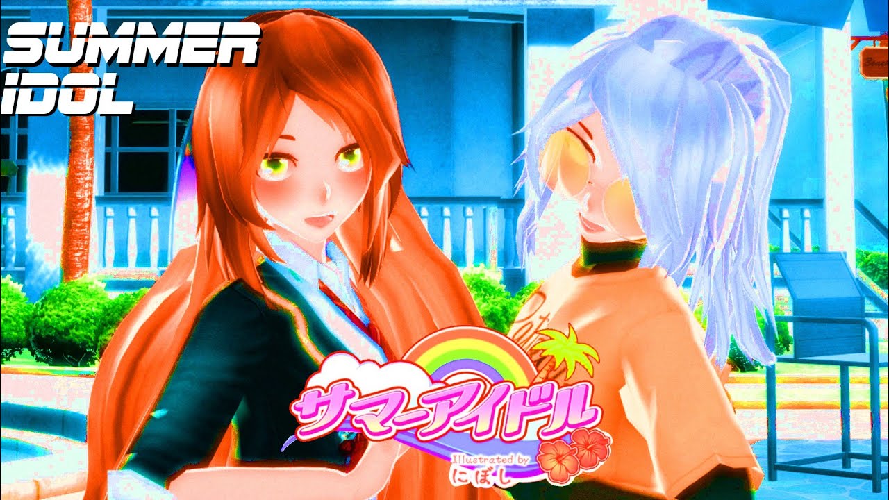 【MMD】 サマーアイドル /Summer Idol &brvbar; HD - Chayma :))