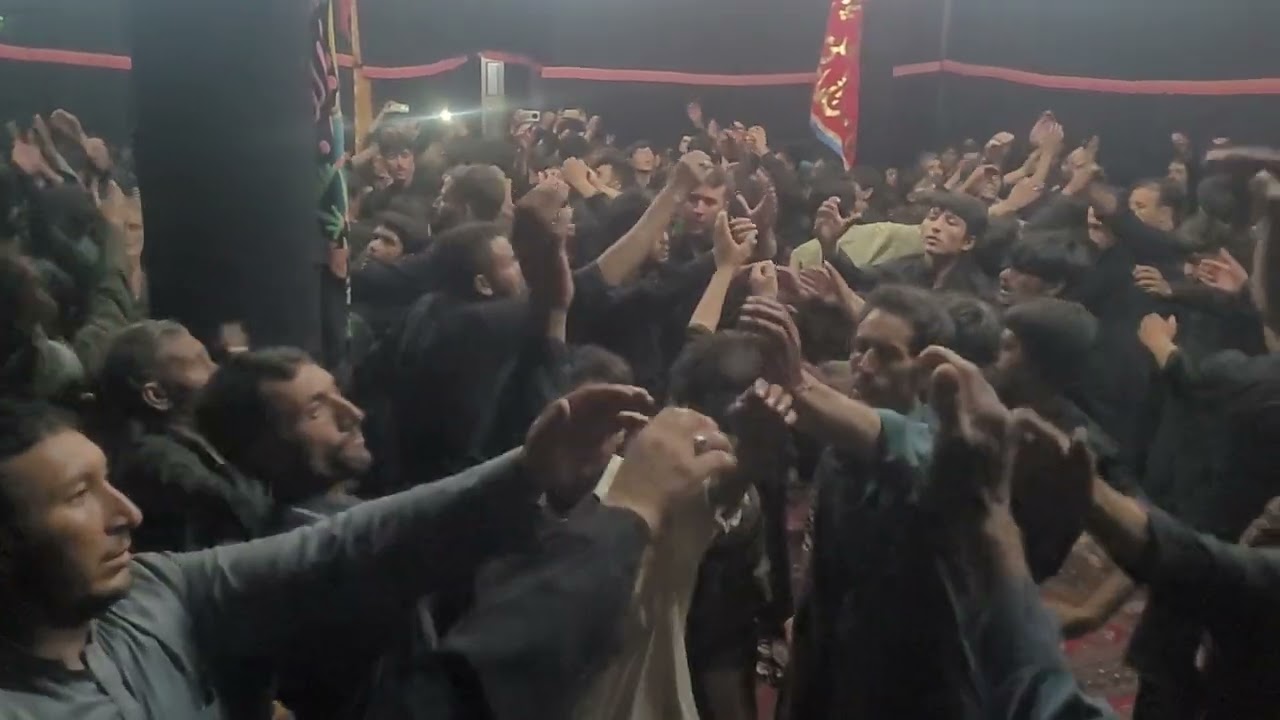 محرم الحرام 2025 مجلس عزا مركزى امام  بارگاہ  كتى شو خاص۔۔