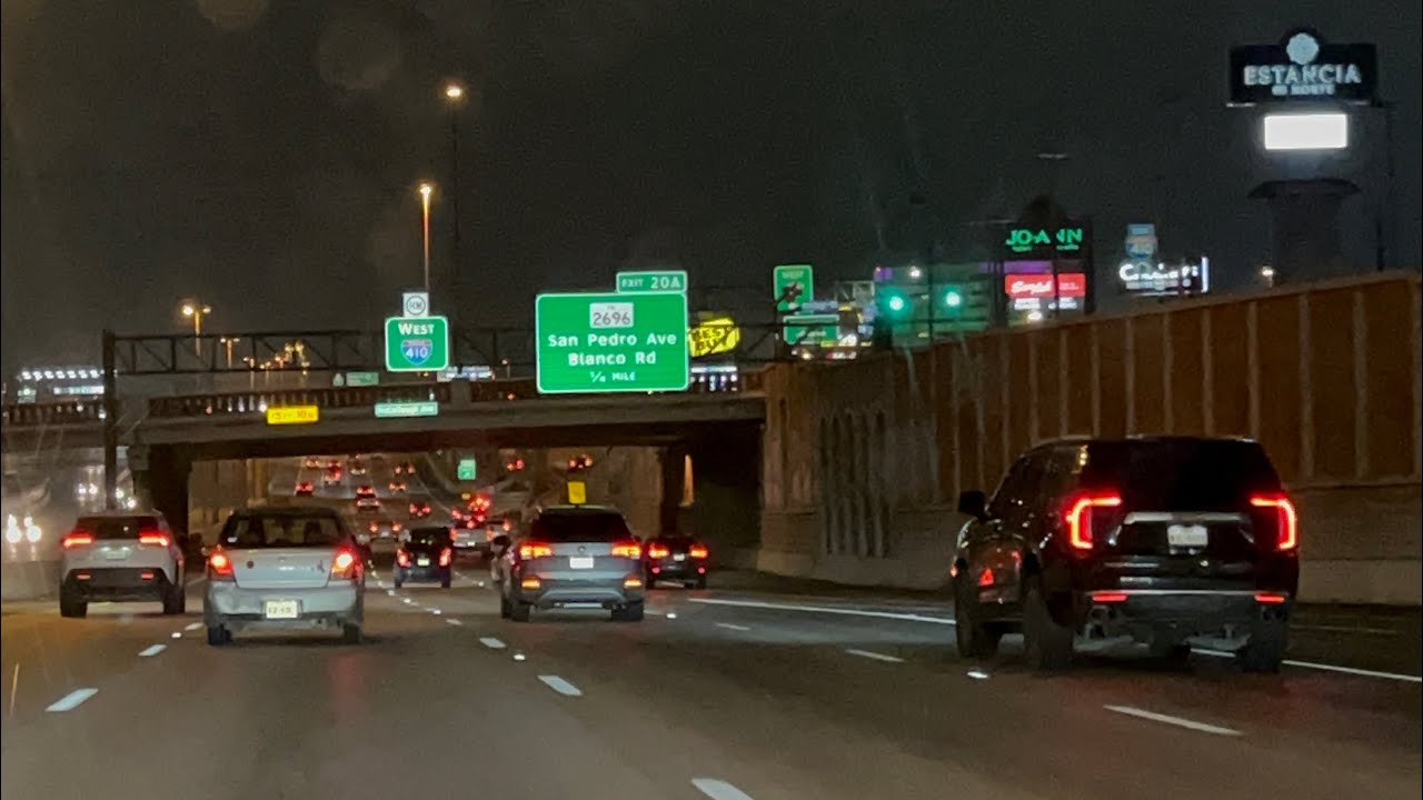 San Antonio At Night