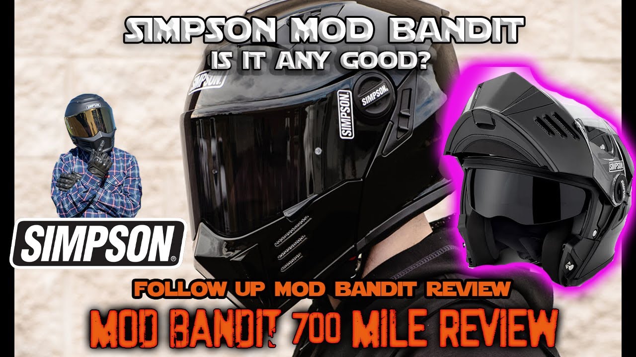 Simpson Mod Bandit Honest Review - 700 Miles Later, Do I Regret Buying This Helmet