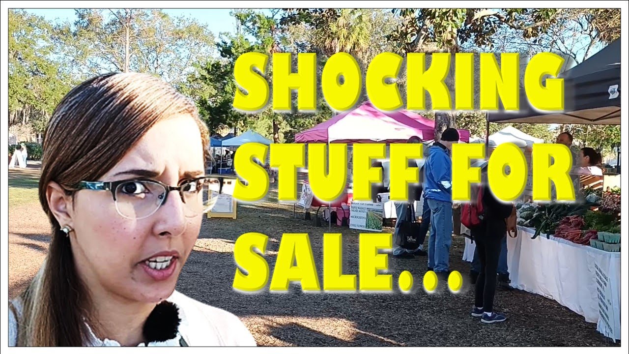 [4K] I can't believe they sold THIS at the farmers Market in Winter Park!
