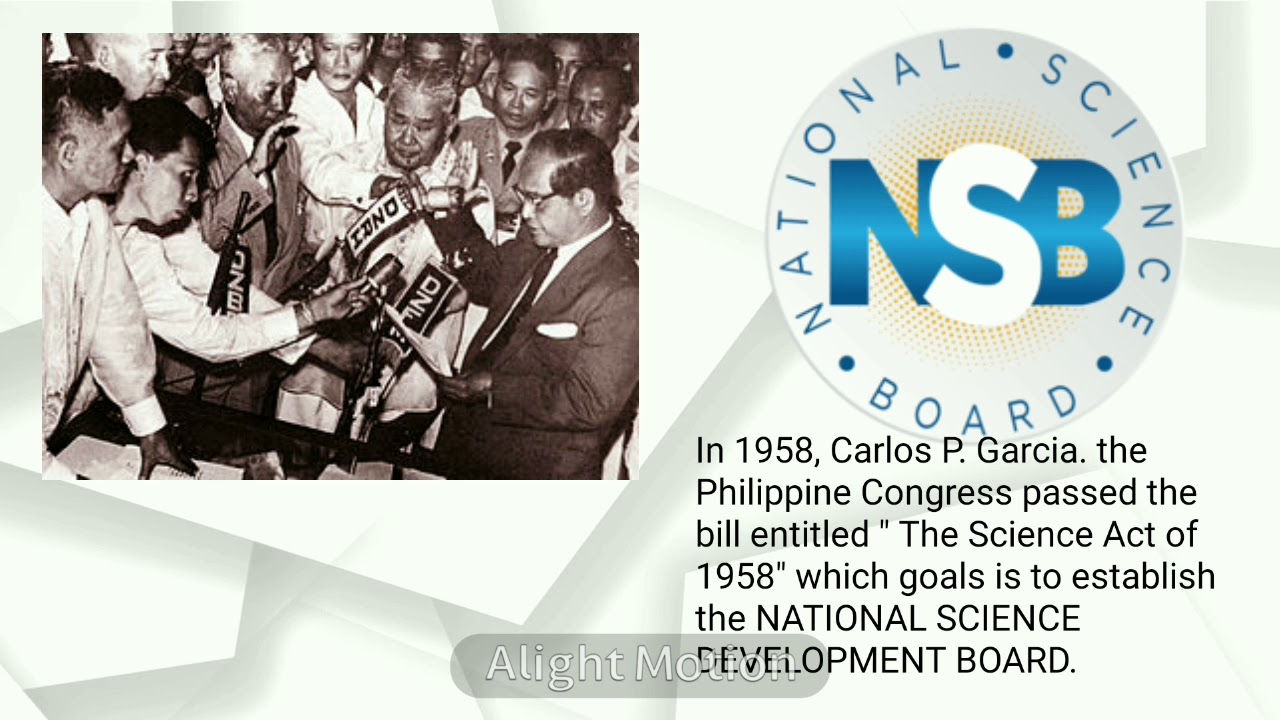History of Science and technology in the Philippine History.