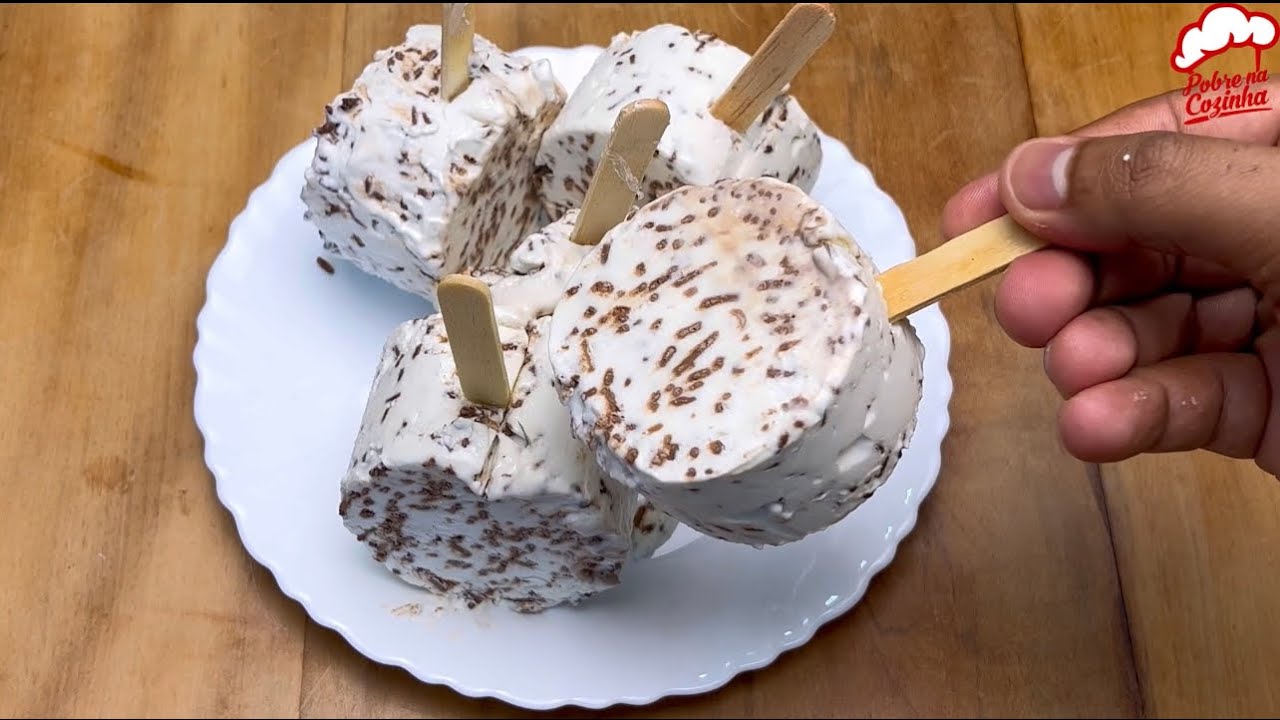 não vai leite condensado, não precisa de forminha perfeito para o calor