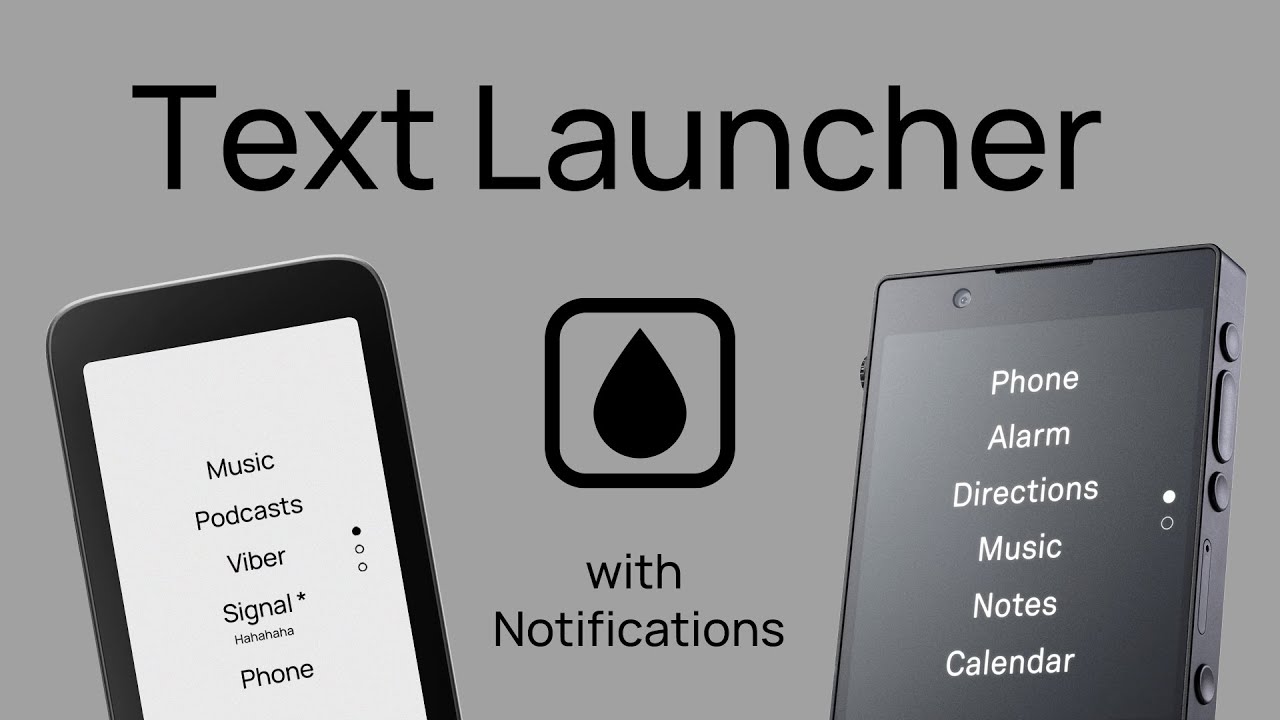 inkOS: Minimal Android Text Launcher for Light Phone & Mudita Kompakt