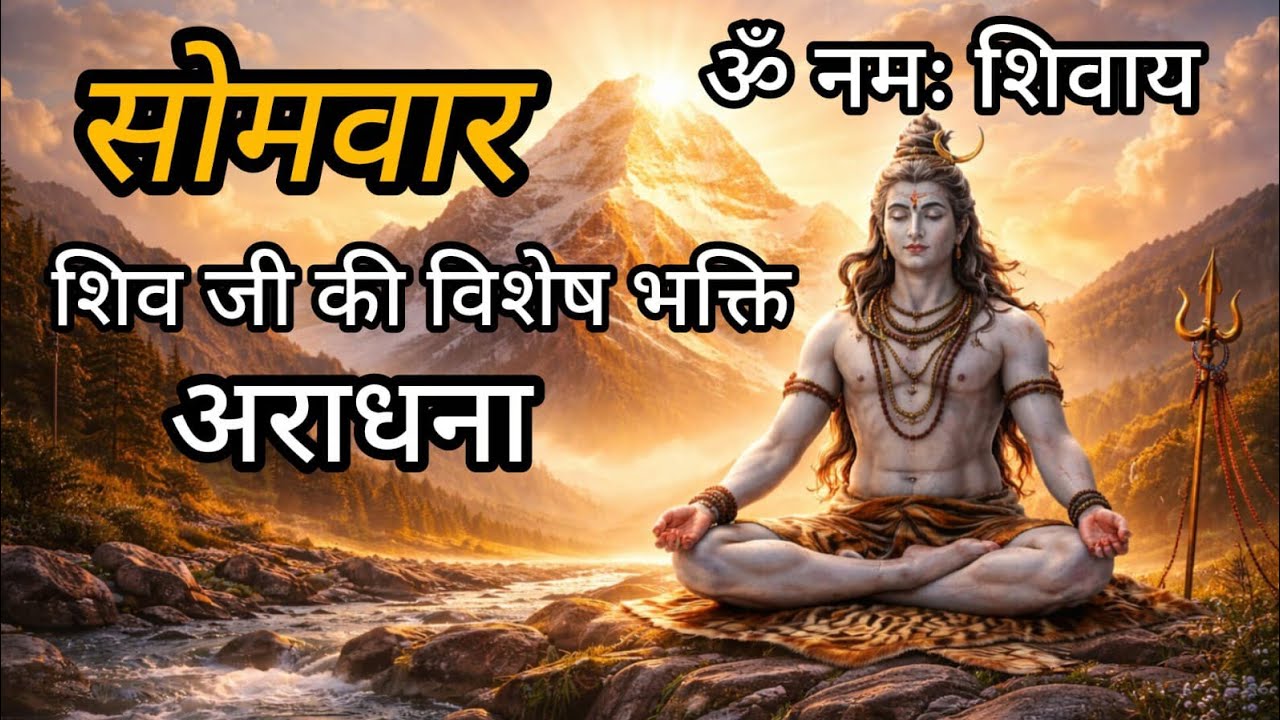 🔱करुणावतारम् भुजगेन्द्र हरम | ओम् नमः शिवाय | शिव भक्ति लॉन्ग वीडियो | महादेव भजन
