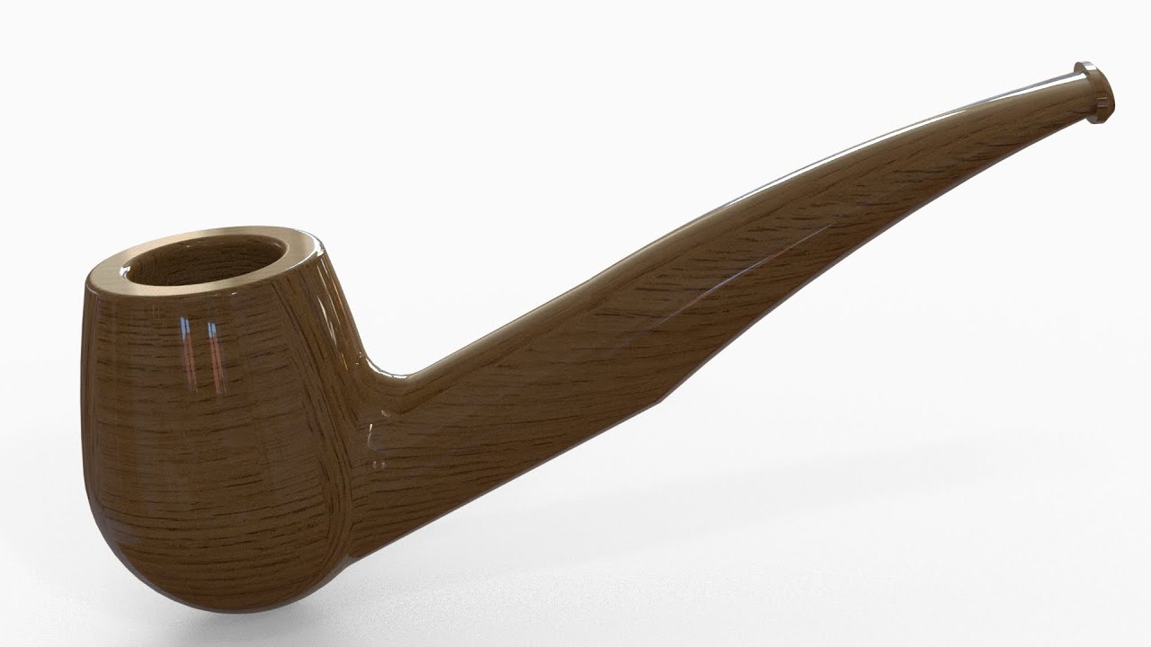 「DESIGN 220」 How to model Tobacco pipe | Solidworks tutorial