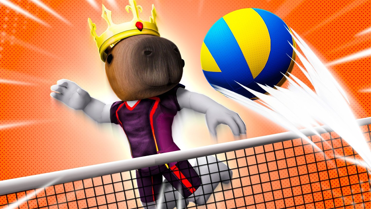 ME SENTÍ en un ANIME jugando VOLEIBOL en ROBLOX