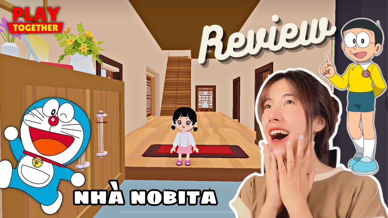 Review Nhà Nobita Doraemon Phiên Bản Play Together #sunnieegaming