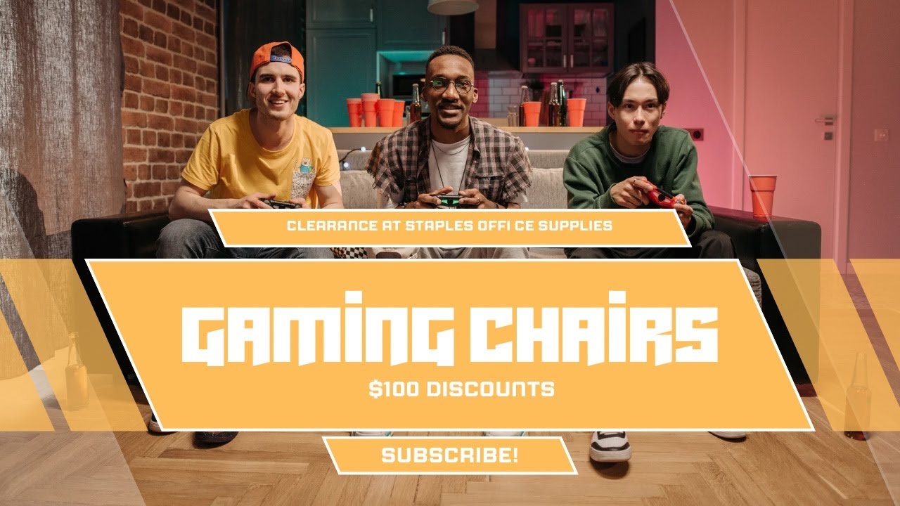 Gaming Chairs on Clearance at Staples