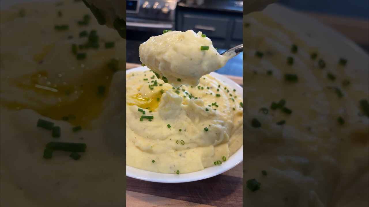 The PERFECT Mashed Potatoes #SHORTS
