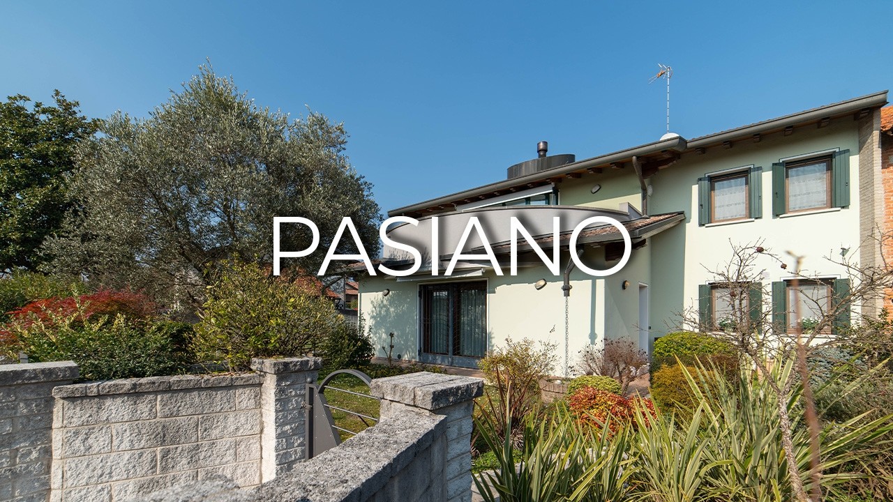 | TOSCANO PN - Villa Signorile del 2000 con autorimessa di 26 mq e giardino privato di 850 mq