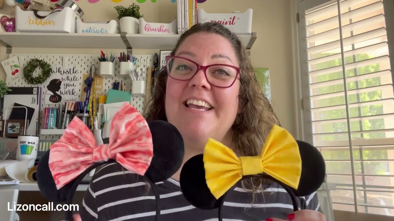 No Sew Minnie Bow