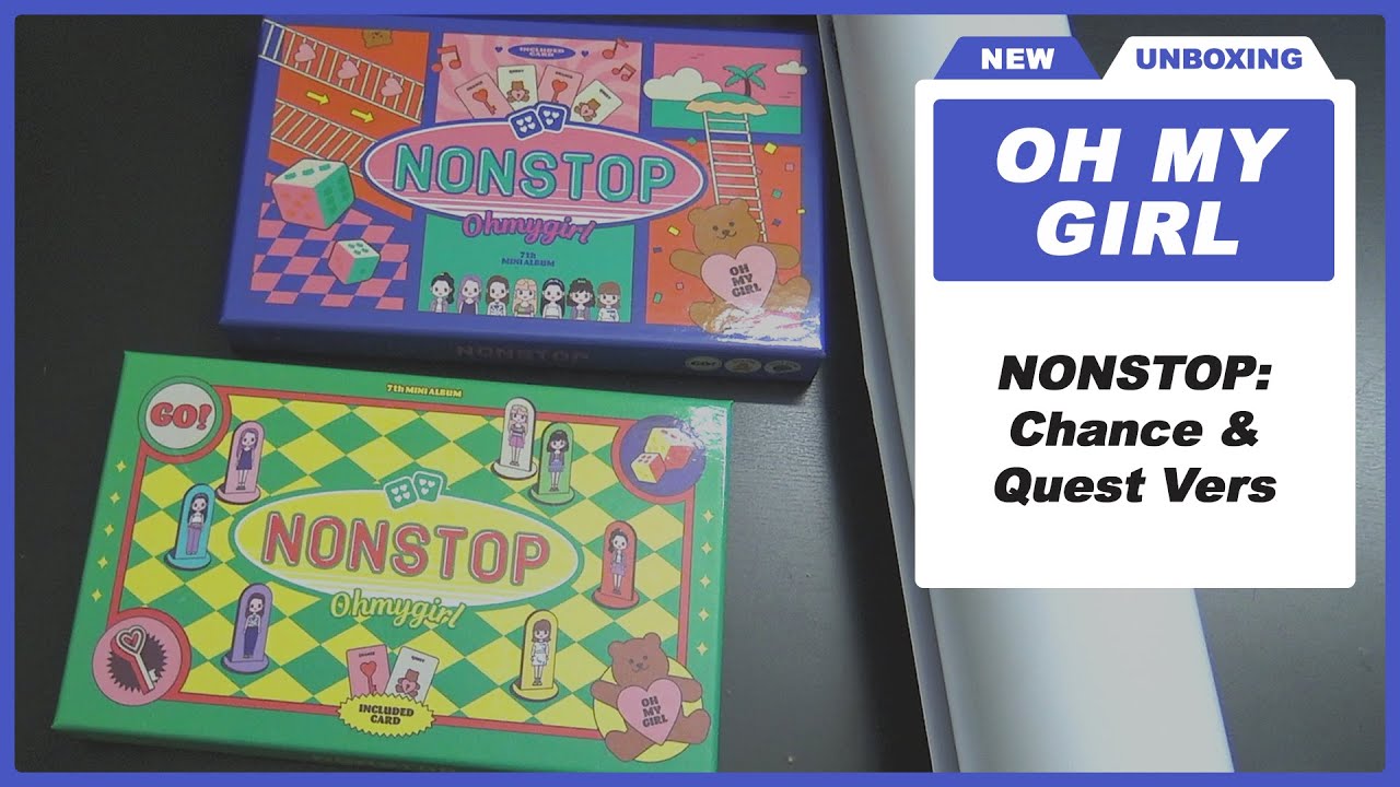 [FS:UNBOX] Oh My Girl (오마이걸) - NONSTOP Albums (Chance & Quest Vers)